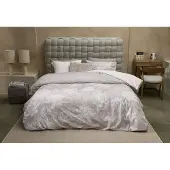 Rivièra Maison Dekbedovertrek Amelia Taupe 200x200/220 cm