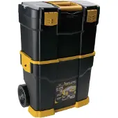 vidaXL Gereedschapskoffer op wielen, 460x280x677 mm, PP