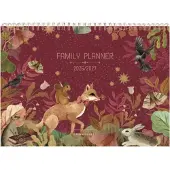 Pimpelmees Family Planner 18 maanden 2026-2027 Fox Peony