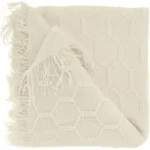 Pronto Wonen Plaid Collina 127x152cm wit