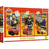 Trefl 34880, 50 stuk(s), Voertuigen, 4 jaar