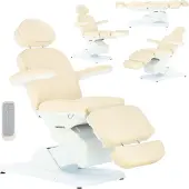 Calissimo Elektrische schoonheidsstoel voor schoonheidssalon pedicure aanpassing 4 actuatoren Cooper