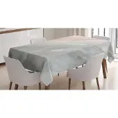 Abakuhaus Tafelkleed Marmer Onyx – 140x240 cm – Waterbestendig, Wasbaar, Perzik Lichtgrijs