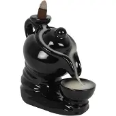 Something Different Backflow Wierookhouder Teapot Zwart