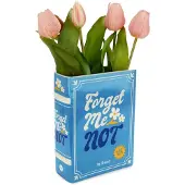 Balvi Vase Book blue ceramic van