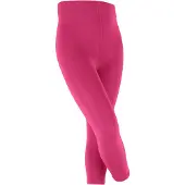 Falke Cotton Touch eenkleurig katoen legging kinderen paars - maat 80-92