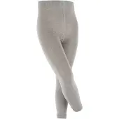Falke Active Warm met functionele zool wol functioneel materiaal legging kinderen grijs - maat 110-116