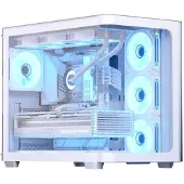 Aerocool ACCM-PN01043.21 Geh Midi P500C-G-WT-V1 o.N. Full Tempered Glas (Wh)