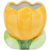 OEM Gele tulpen, kamerdecoratie, boho-stijl, pennenhouder, bureauorganizer
