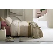 Beddinghouse Dekbedovertrek Mira Goud 140x200/220 cm
