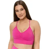 GymBeam Sculpt Naadloze Sportbeha Roos L