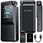 Fiio Bluetooth ontvanger - - BTR17 - Dubbele DAC ESS Sabre - Asymmetrische/symmetrische hoofdtelefoonuitgang - Zwart