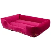 Mars & More hondenbed XL, roze, 100 x 70 x 22 cm