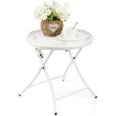 Merkloos Opklapbare tuintafel voor terras en balkon