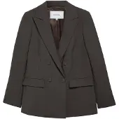 Comma Blazers donkerbruin