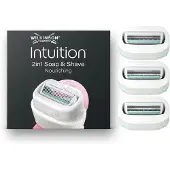 Wilkinson Sword Intuition Soap & Shave Nourishing, 3 reservemesjes