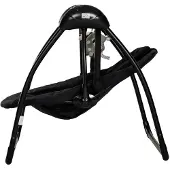 Qute Schommelstoel Q-Swing Zwart Giraffe / Zwart Frame