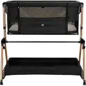Qute Co-Sleeper Q-Breez Plus Woody Zwart