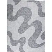 De Onlinewinkelier b.v. Buitenkleed - Summer Swirl Grijs - 80x150cm