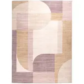 FRAAI Abstract buitenkleed - Groovy Shapes Pastel - 160x230cm