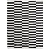 FRAAI Katoenen vloerkleed - Dazzle Blocks Zwart/Wit - 230x330cm