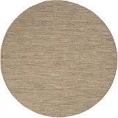 FRAAI Rond buitenkleed - Malta Melange Naturel | Budgettopper! - Ø 100cm
