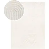FRAAI Japandi vloerkleed - Yori Arches Creme - 240x340cm