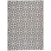 FRAAI Buitenkleed - Summer Pattern Grijs 120x170cm