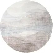 FRAAI Rond modern vloerkleed - Field Taupe - Ø 200cm