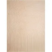 FRAAI Scandinavisch vloerkleed - Charm Curves Beige - 120x170cm