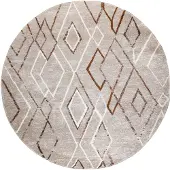 FRAAI Berber vloerkleed rond - Blend Diamond Beige - Ø 200cm