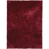 FRAAI NATURL. Wasbaar hoogpolig vloerkleed - Ziggy Rood - 80x150cm
