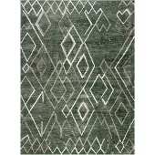FRAAI Berber vloerkleed - Blend Diamond Groen - 200x290cm