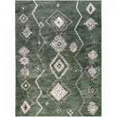 FRAAI Berber vloerkleed - Blend Aztec Groen - 120x170cm