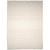 FRAAI Wasbaar vloerkleed - Dunya Geo Wit - 160x230cm