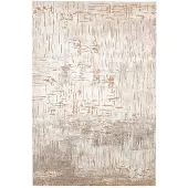 FRAAI Modern vloerkleed - Hendrix Grunge Crème/Terracotta - 135x195cm