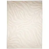 FRAAI Wasbaar vloerkleed - Dunya Zebra Wit - 140x200cm