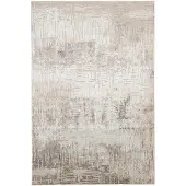 FRAAI Modern vloerkleed - Hendrix Grunge Creme/Grijs - 200x290cm