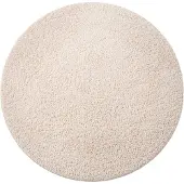 NATURL. Rond fluffy vloerkleed - Bobby Creme - Ø 200cm