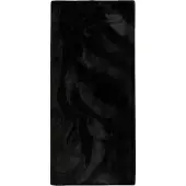 NATURL. Zacht laagpolige loper - Cozy Zwart | Wasbaar & vormvast - 80x250cm