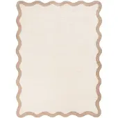 FRAAI Wasbaar vloerkleed - Hazy Beige/Creme - 230x330cm