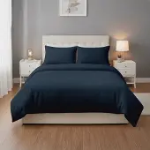 Zydante teddy dekbedovertrek - Blauw - 200x220