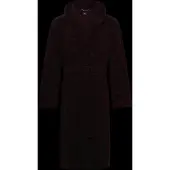 BOSS Ochtendmantel van badstof van een katoenmix met monogramdessin