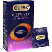 Durex Intensity - extra glijmiddel, latexvrij condoom (8 stuks)