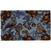 Esschert Design Kokosmat Bloemen & Vogels 75x45 cm - Natuurlijke entree