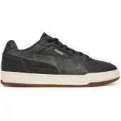 Puma Unisex Caven III Crafted Leather Black / Gray Echo / Moody Gray-Schoenmaat 42,5