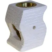 Ancient Wisdom Stenen oliebrander - Getrapte golf