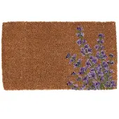 Esschert Design deurmat lavendel bruin en lila 75 x 45 cm