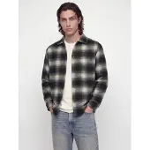 Jack & Jones Overhemd 'JJESOHO OLLIE' grijs / antraciet / lichtgrijs