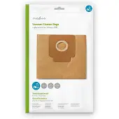 Nedis Stofzuigerzak - 10 Stuks - Papier - Meest verkocht voor: Hoover H58 - Bruin
